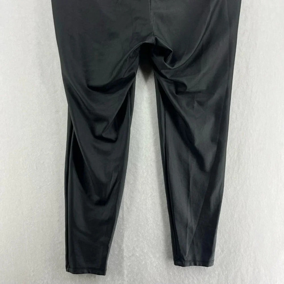 Torrid Leggings Women's Sz 1 Black Elastic Waist Mid-Rise Pull-On Stretch - Picture 9 of 12